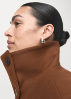 Manteco Wool Coat With Belt