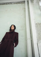 Manteco Wool Coat With Belt