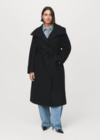 Manteco Wool Coat With Belt