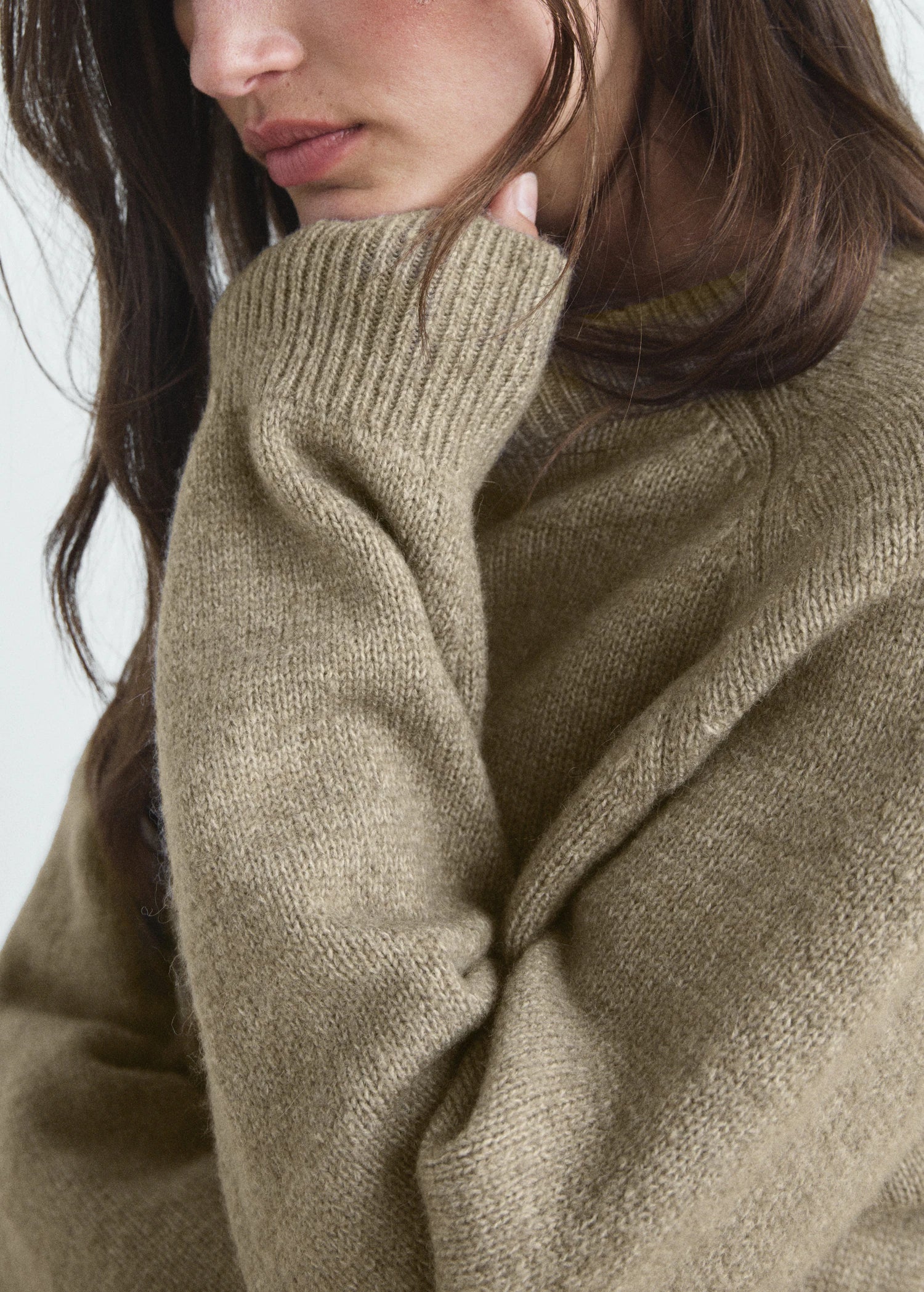 Marbled Knitted Sweater