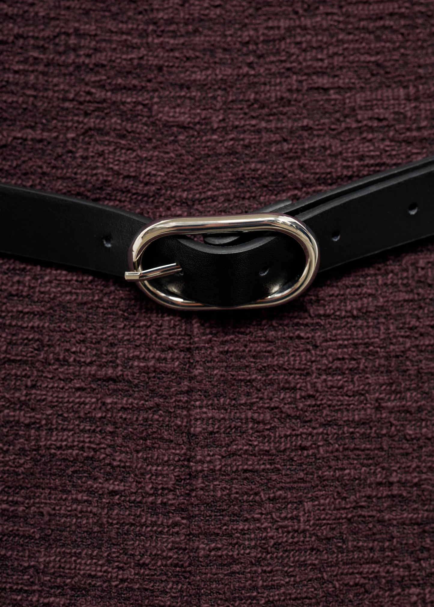 Marl Jumpsuit With Belt