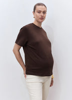 Maternity Flared Cropped Jeans