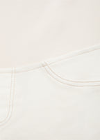 Maternity Flared Cropped Jeans