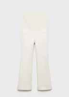 Maternity Flared Cropped Jeans