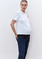 Maternity Flared Cropped Jeans