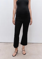 Maternity Flared Cropped Jeans