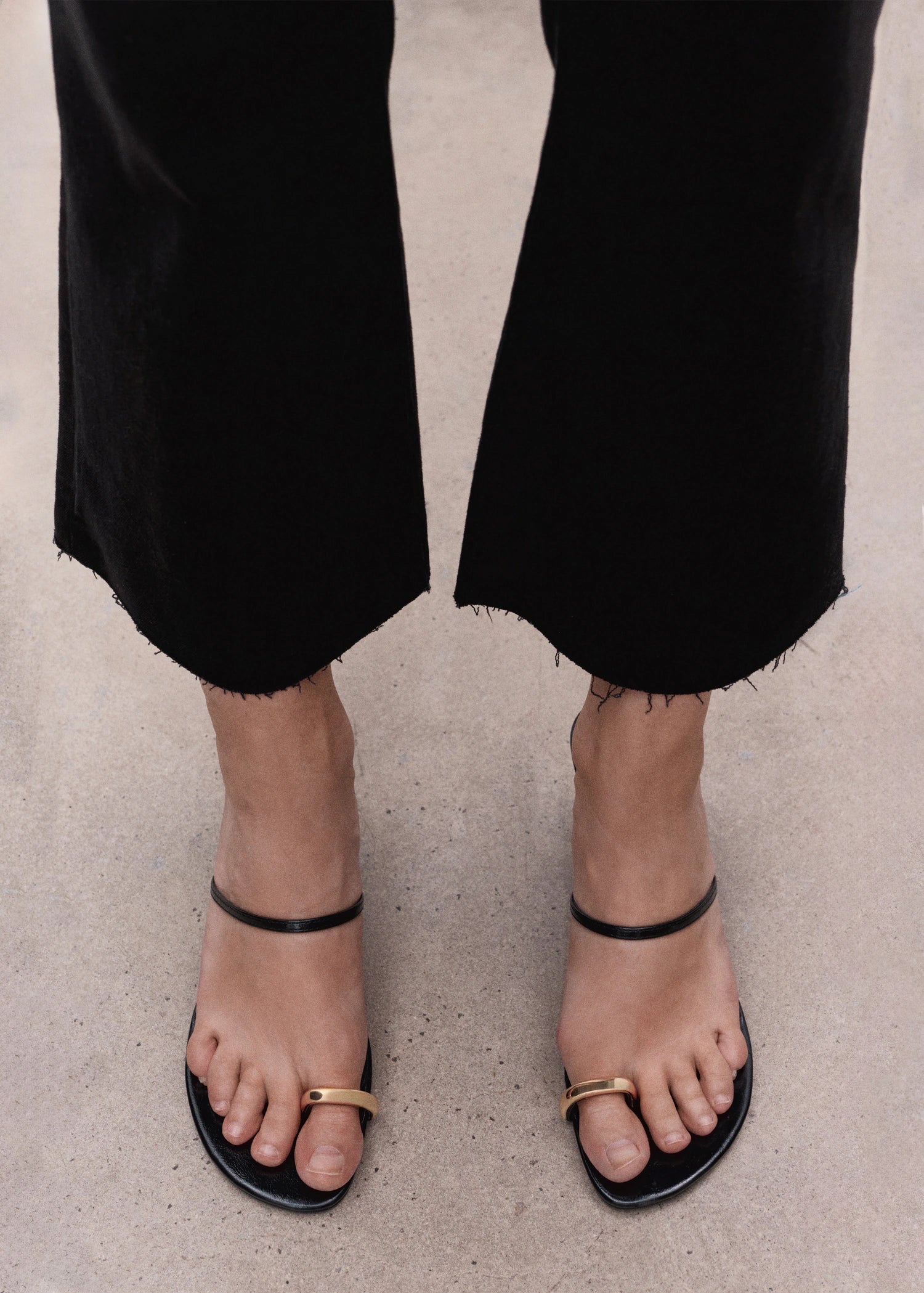 Maternity Flared Cropped Jeans