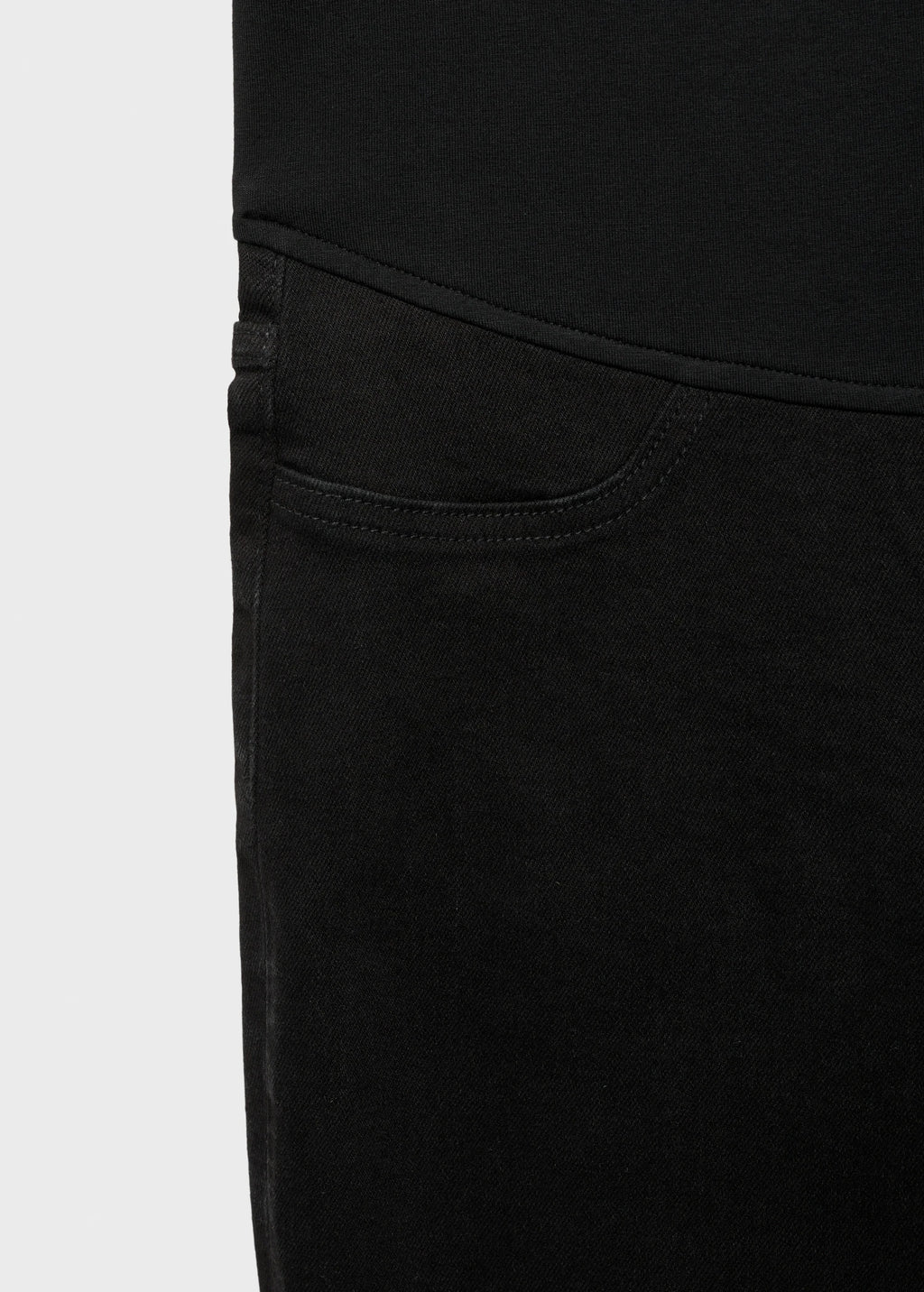 Maternity Flared Cropped Jeans