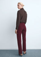 Matilda Medium Rise Straight Fit Jeans