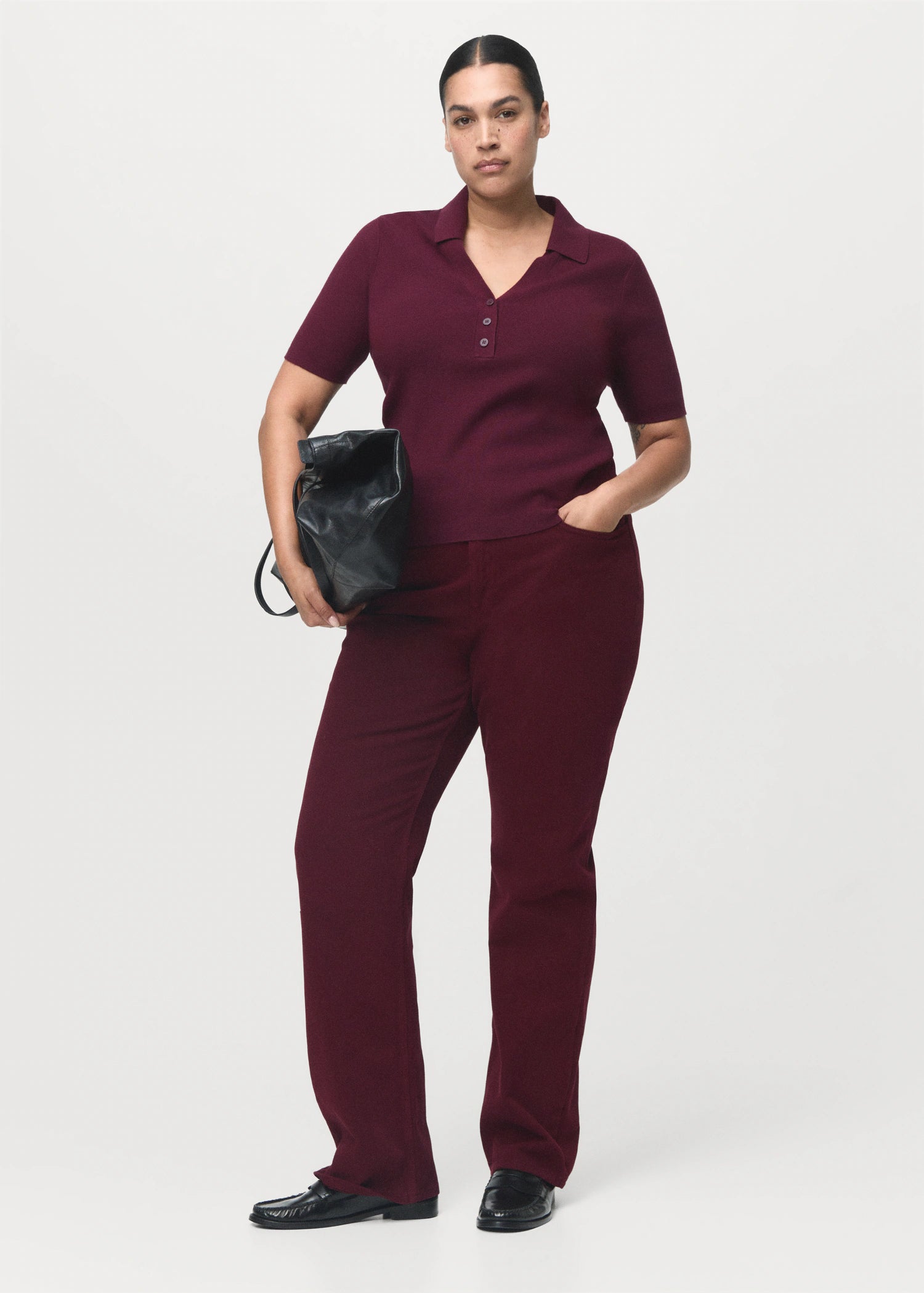 Matilda Medium Rise Straight Fit Jeans