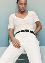 Matilda Medium Rise Straight Fit Jeans