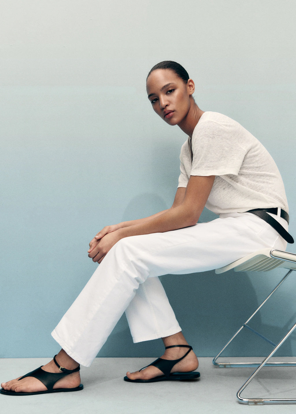 Matilda Medium Rise Straight Fit Jeans