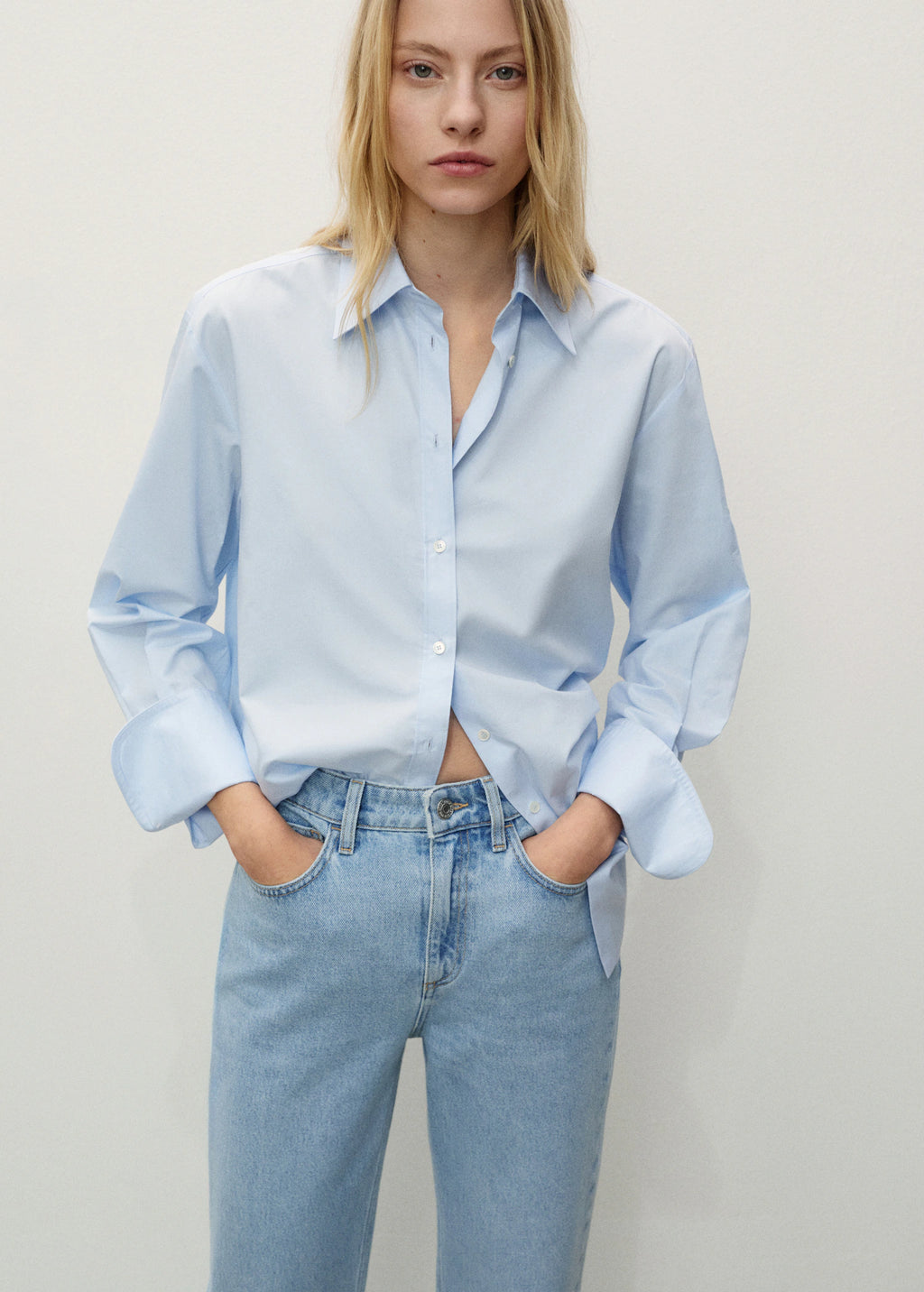 Matilda Medium Rise Straight Fit Jeans