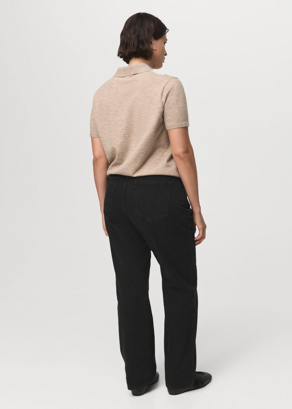 Matilda Medium Rise Straight Fit Jeans