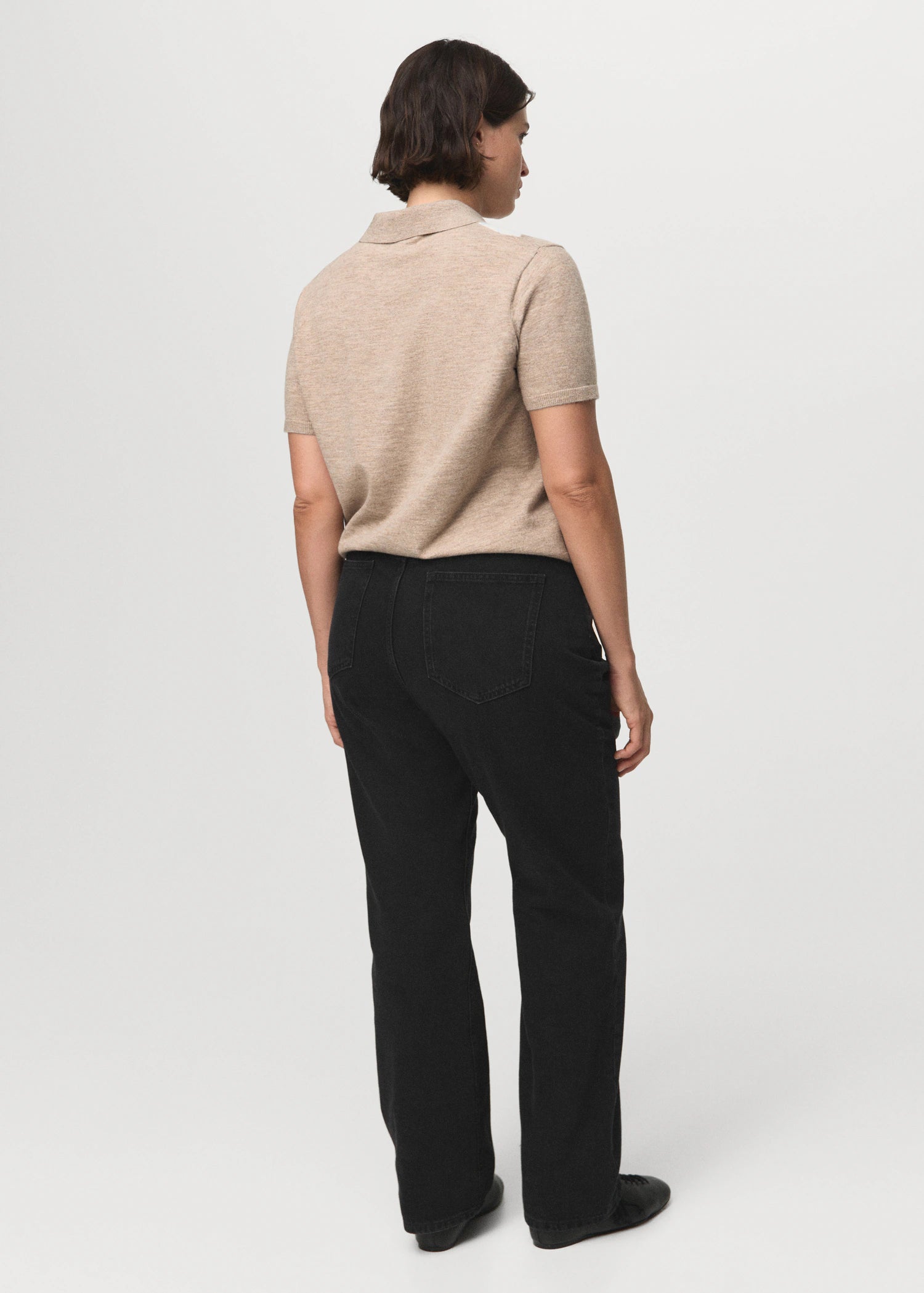 Matilda Medium Rise Straight Fit Jeans