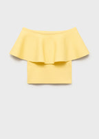 Maxi Ruffle Strapless Top