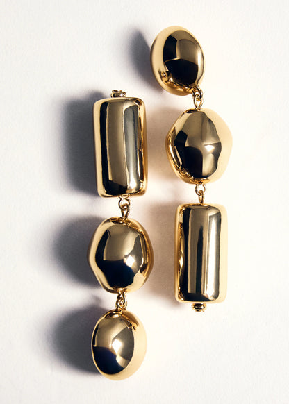 Metal Pendants Earrings