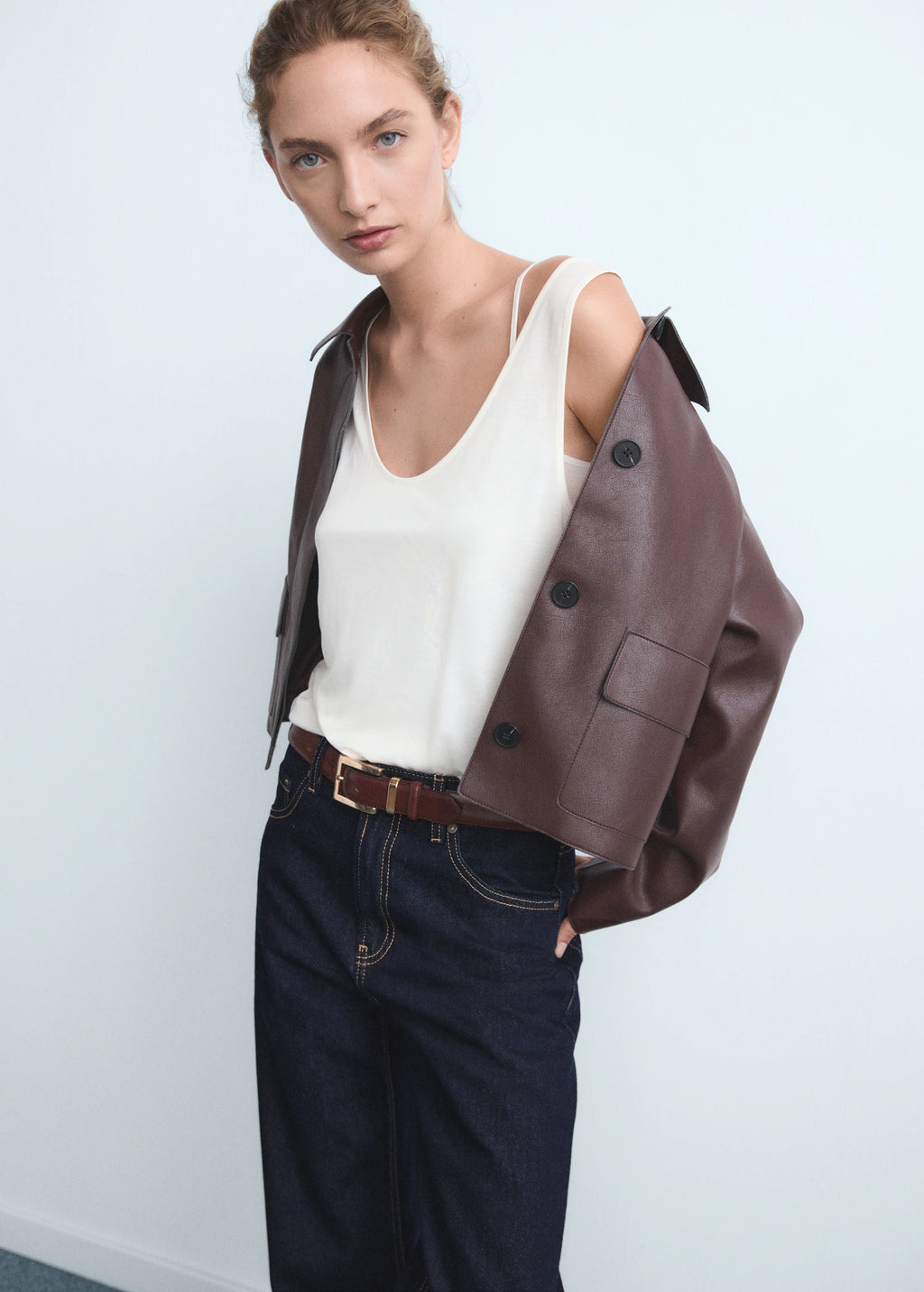 Miami Medium Rise Straight Fit Jeans