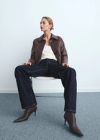 Miami Medium Rise Straight Fit Jeans