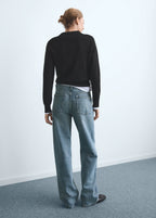 Miami Medium Rise Straight Fit Jeans