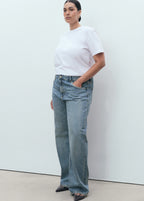 Miami Medium Rise Straight Fit Jeans