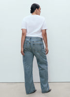 Miami Medium Rise Straight Fit Jeans