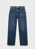 Miami Medium Rise Straight Fit Jeans