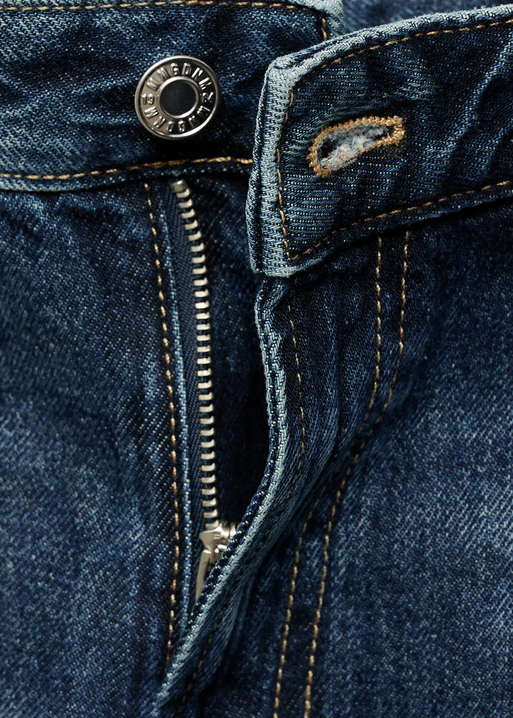 Miami Medium Rise Straight Fit Jeans