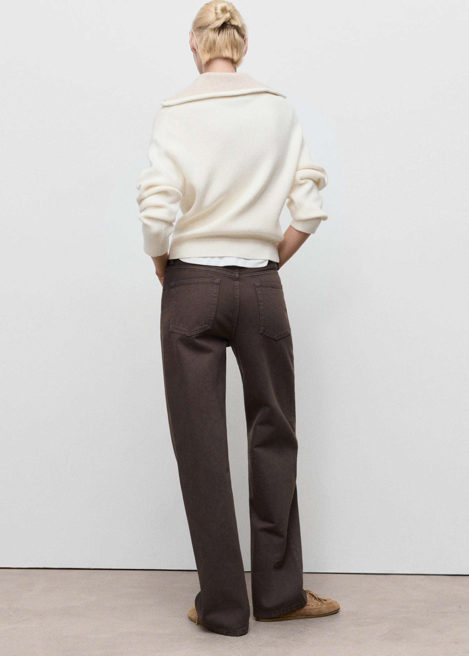 Miami Medium Rise Straight Fit Jeans