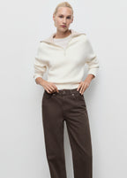 Miami Medium Rise Straight Fit Jeans