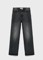 Miami Medium Rise Straight Fit Jeans