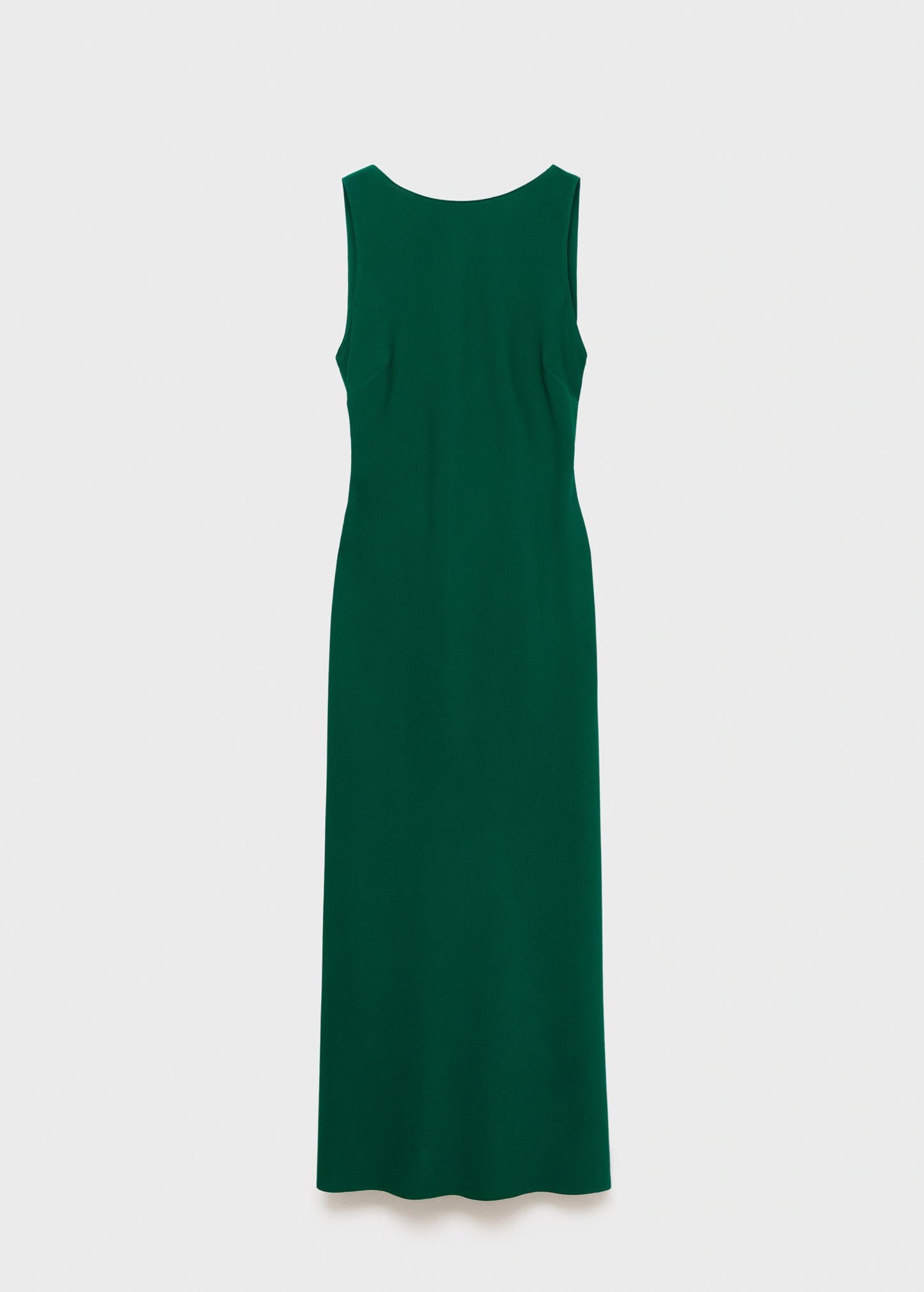 Midi Dress With Open Back