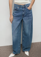 Mid Rise Balloon Jeans