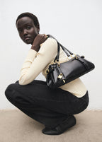 Mid Rise Barrel Jeans