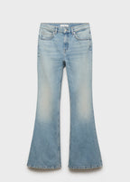 Mid Rise Flared Jeans