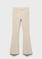 Mid Rise Flared Jeans