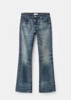 Mid Rise Flared Jeans