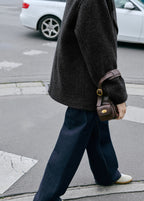 Mid Rise Rinse Wash Barrel Jeans