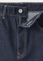 Mid Rise Rinse Wash Barrel Jeans