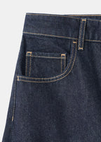Mid Rise Rinse Wash Barrel Jeans