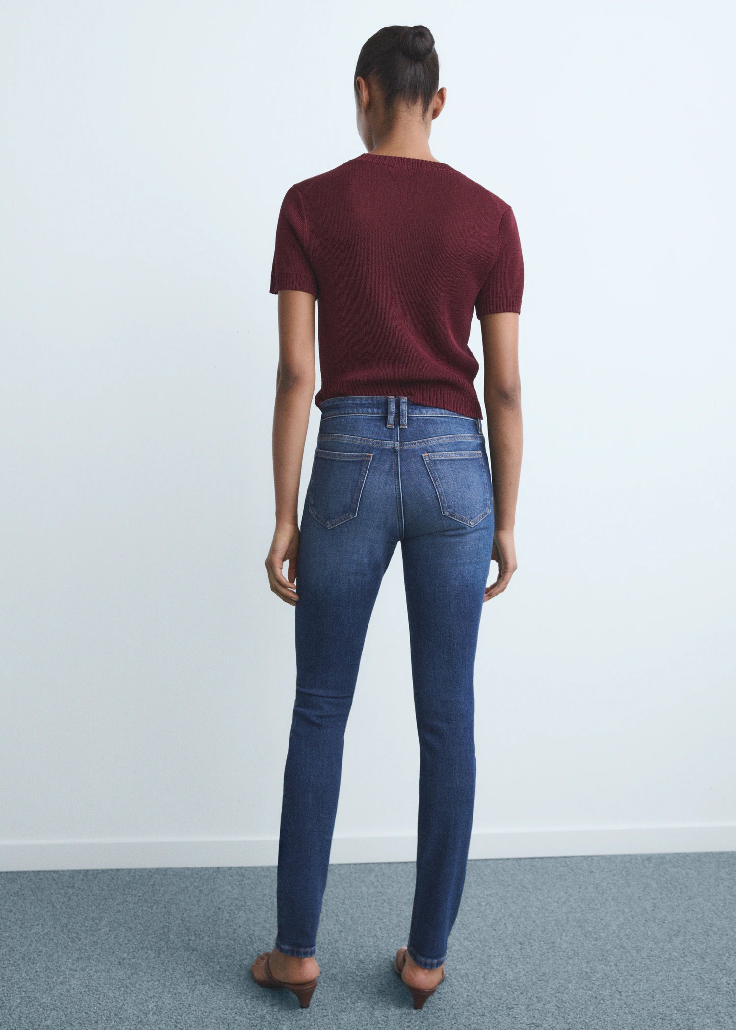 Mid Rise Skinny Jeans