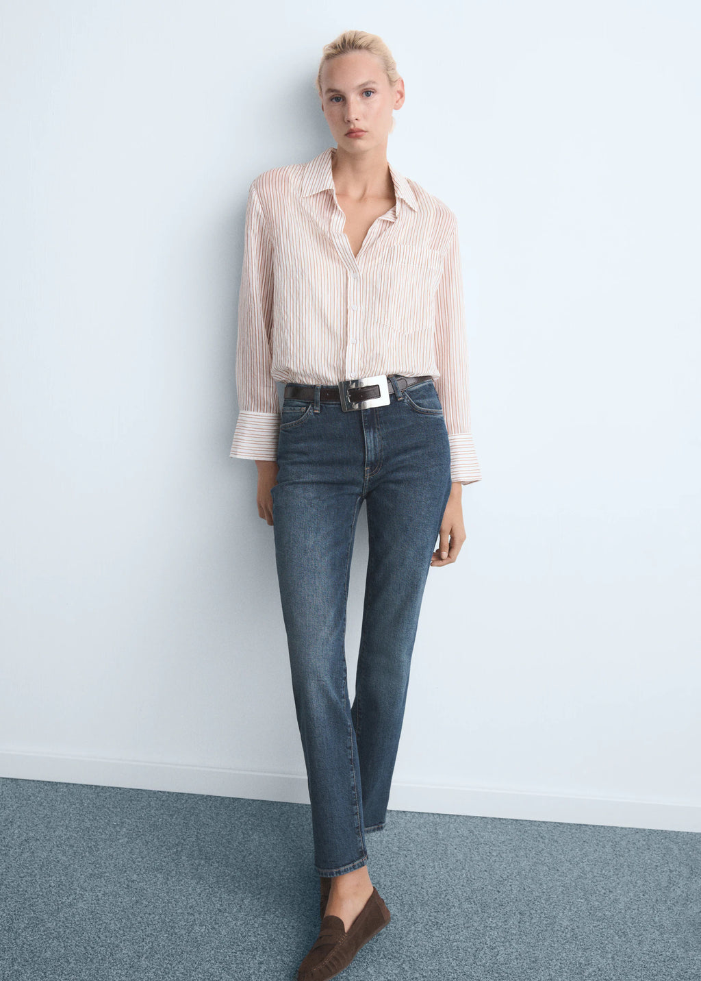 Mid Rise Slim Fit Jeans