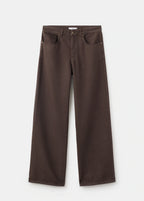 Mid Rise Straight Jeans