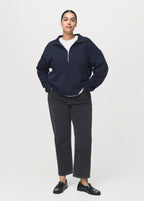 Mid Rise Straight Jeans