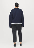 Mid Rise Straight Jeans