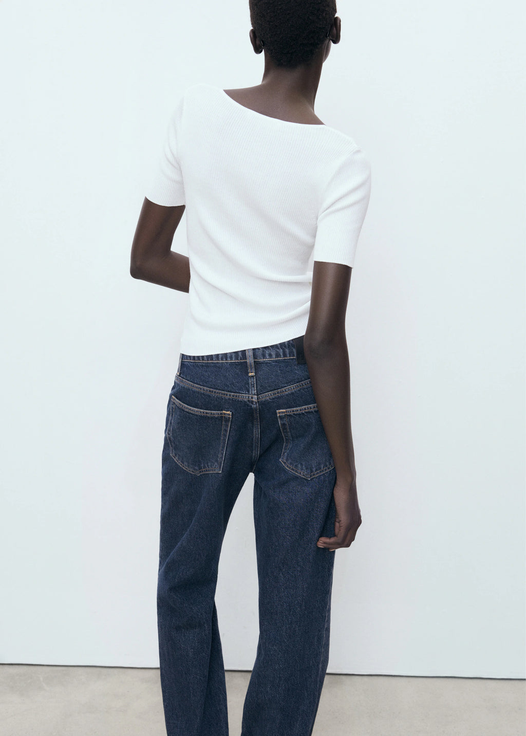 Mixed Ribbed Sweater