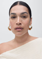 Modal Blouse With Asymmetrical Collar