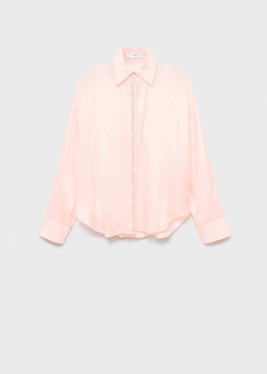 Modal Shirt With Rhinestones