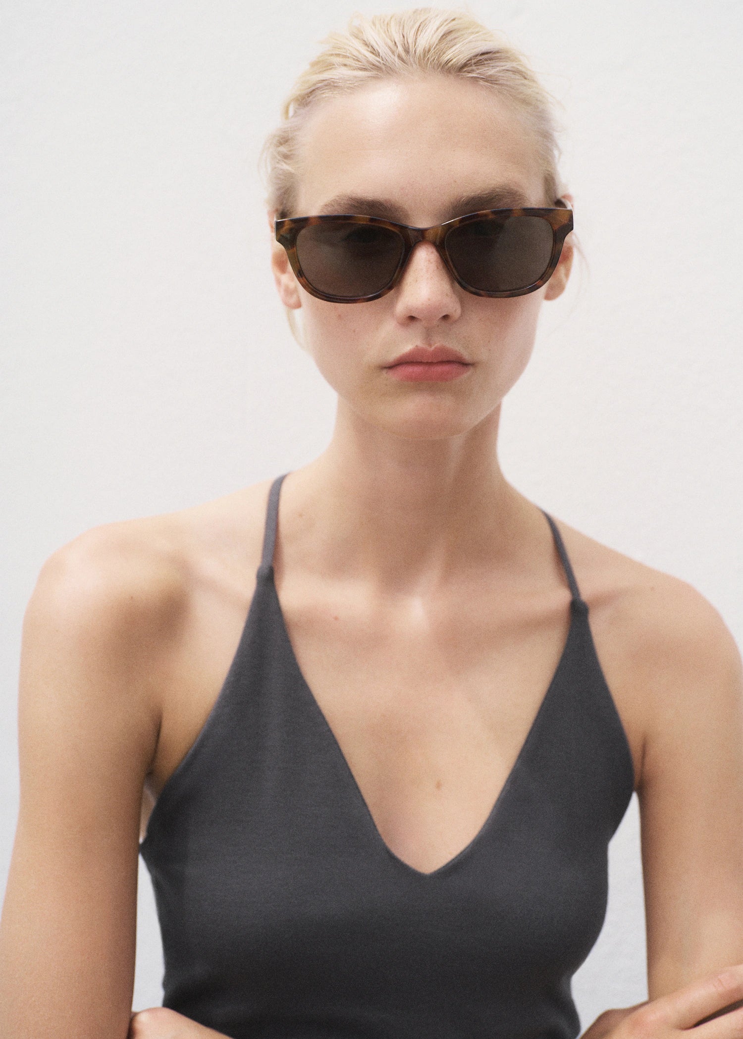 Open Back Cotton Top