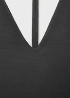 Open Back Cotton Top